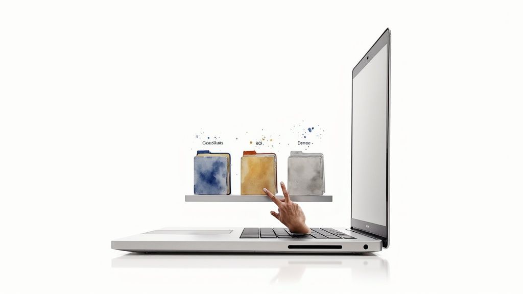 Comprehensive Sales Collateral and Content Library