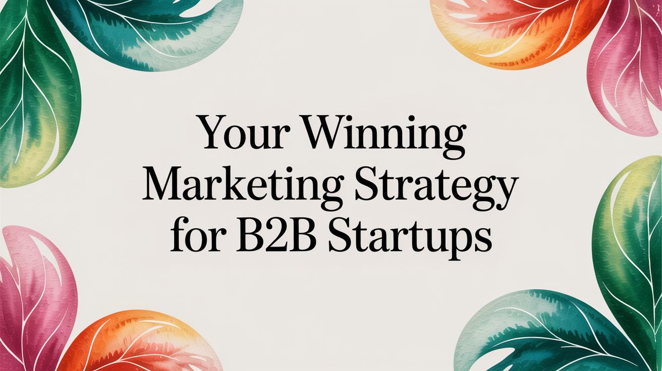 Your Winning Marketing Strategy for B2B Startups