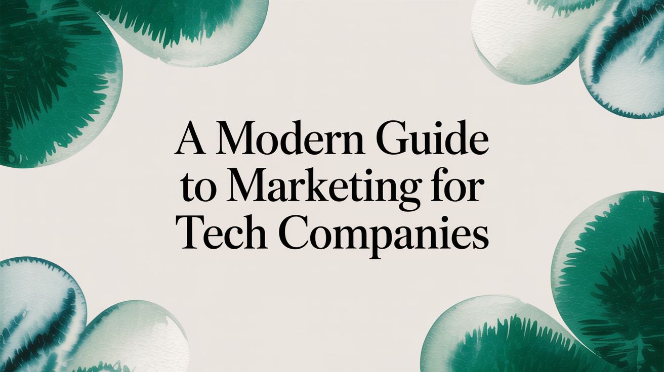 A Modern Guide to Marketing for B2B Tech Companies