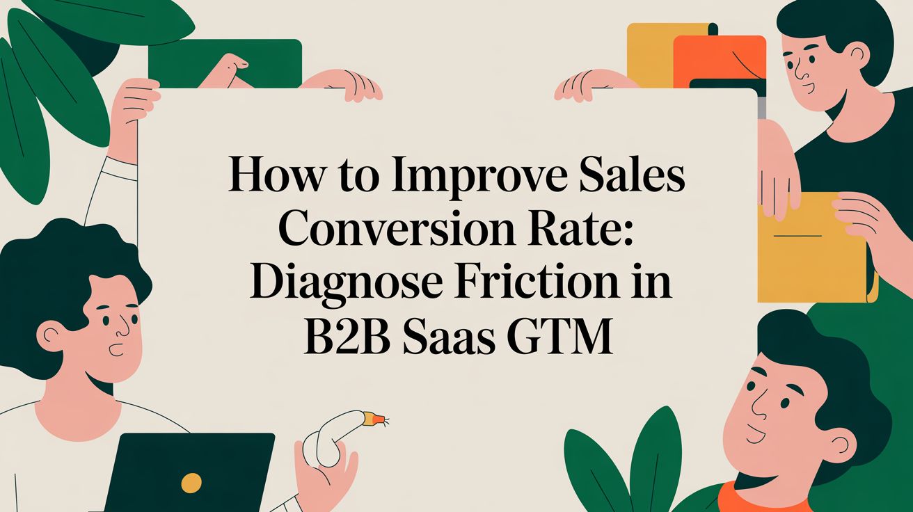 How to Improve Your Sales Conversion Rate: A Diagnostic for B2B SaaS Leaders