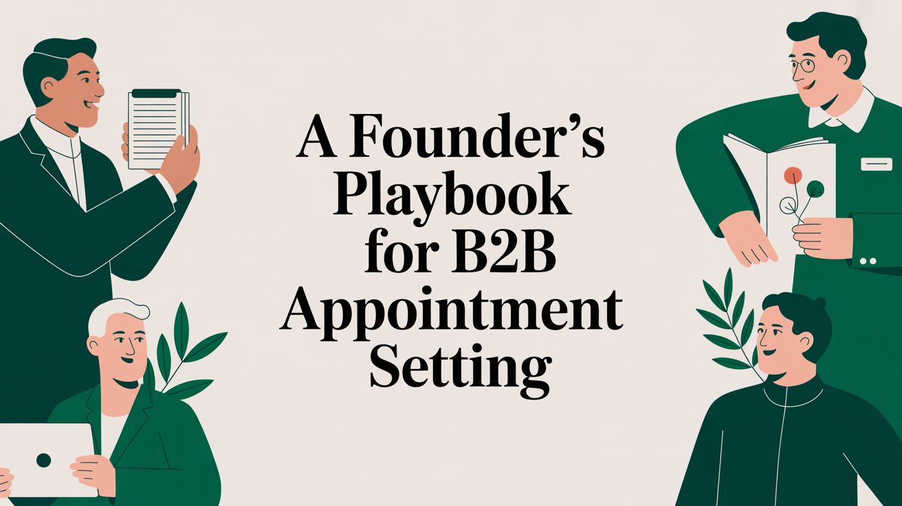 The B2B Appointment Setting Playbook For Founders Who Hate Wasting Money