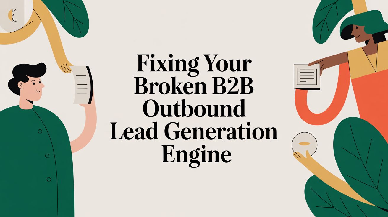 The Outbound Engine Isn't a Numbers Game. It's a System Problem.