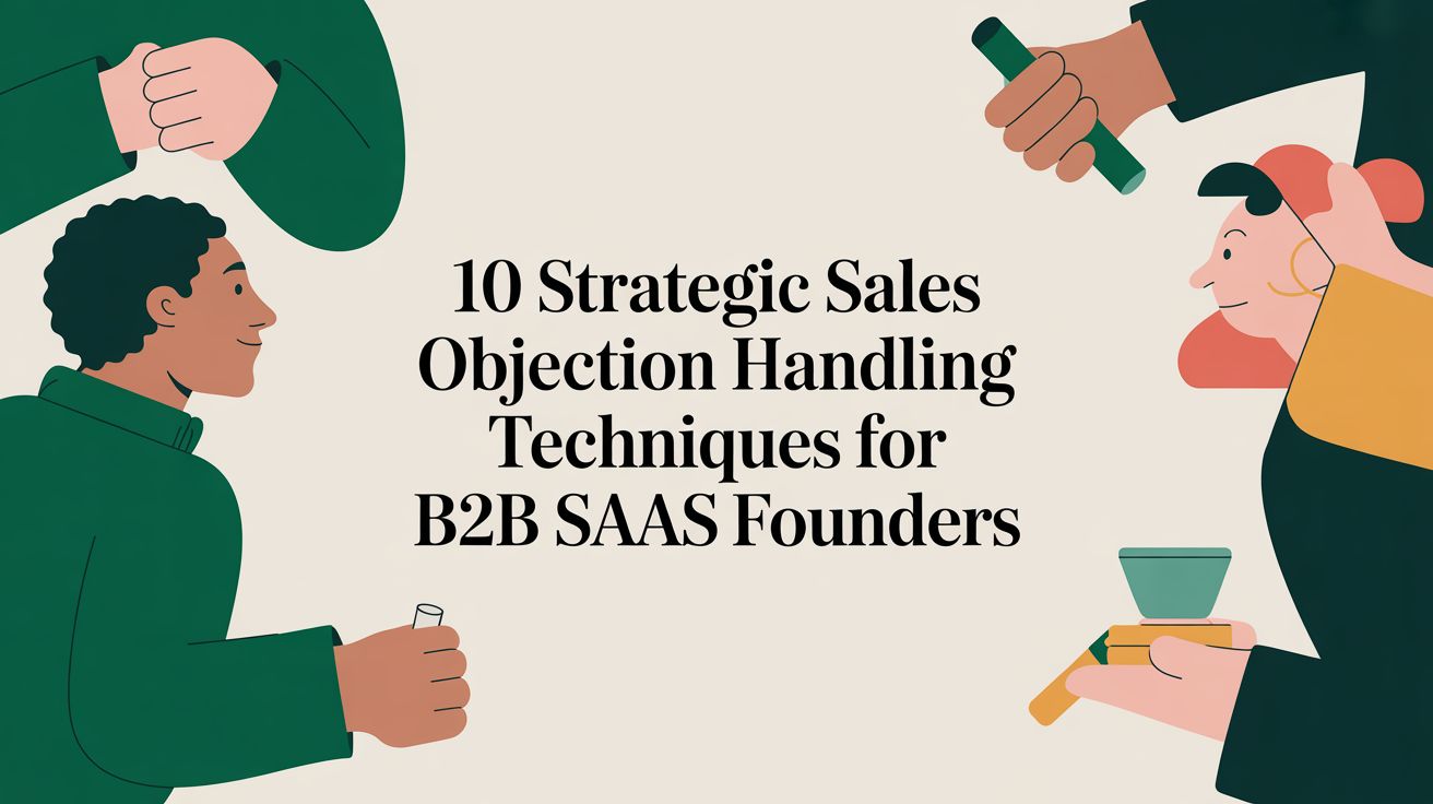 10 Strategic Sales Objection Handling Techniques for B2B SaaS Founders