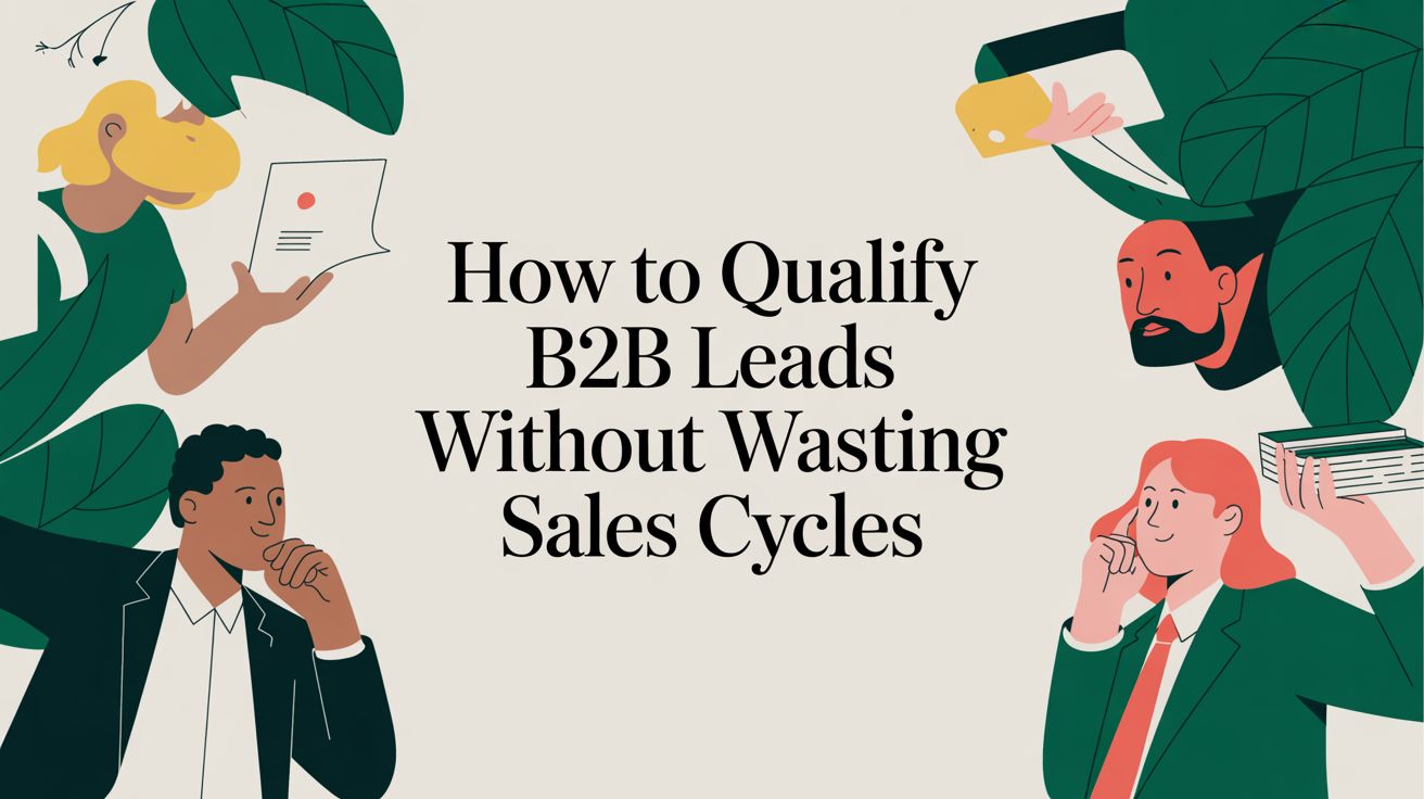 How to Qualify B2B Leads Without Wasting Sales Cycles