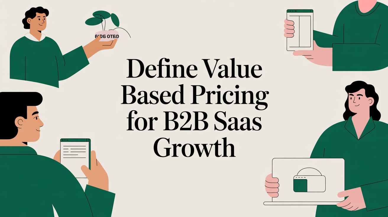 Define Value Based Pricing: The B2B SaaS Founder's Guide