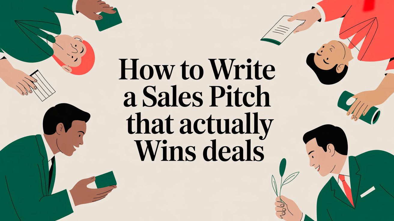 How to Write a Sales Pitch That Wins B2B SaaS Deals