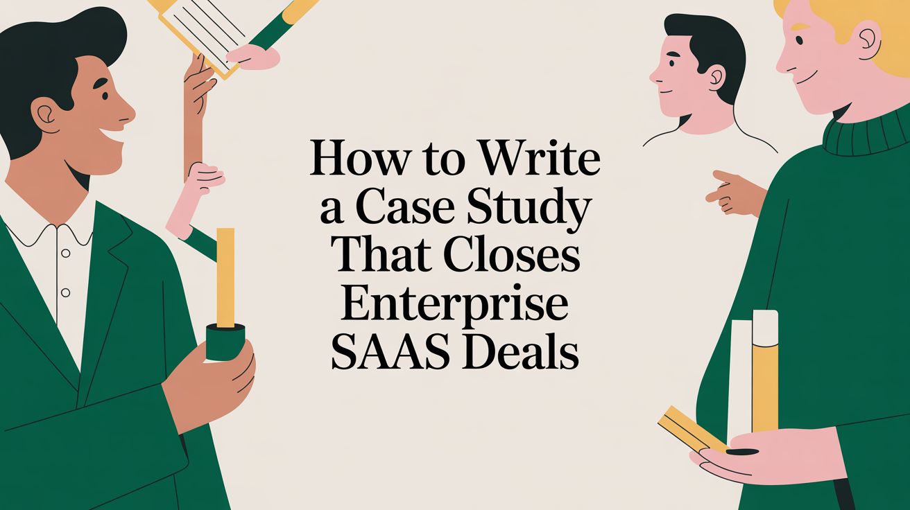 How to Write a Case Study That Closes Enterprise SaaS Deals