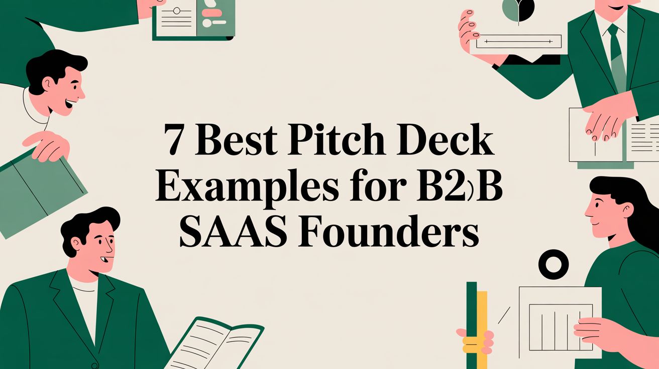 7 Best Pitch Deck Examples for B2B SaaS Founders