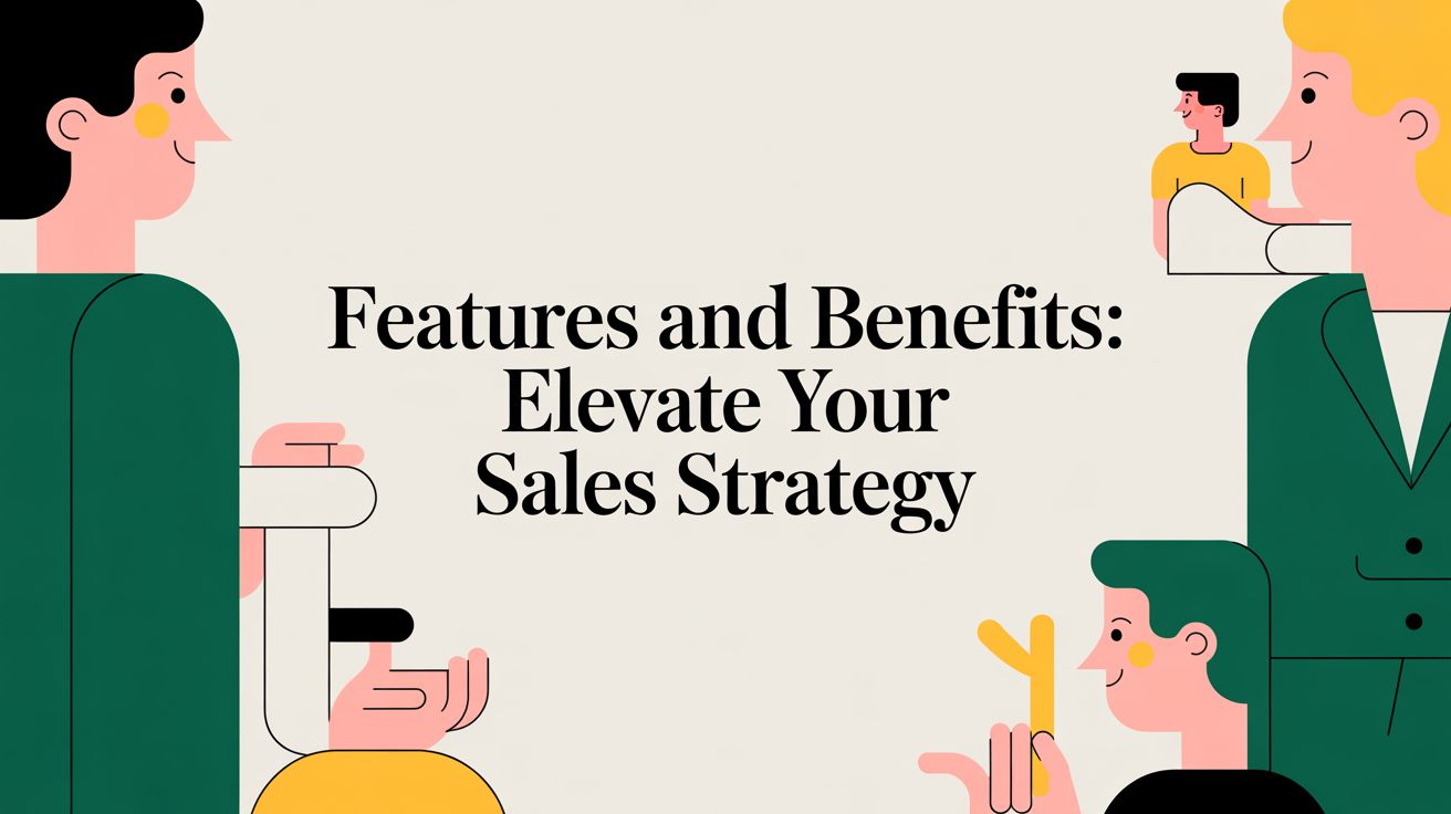 Features and Benefits Are a Trap. Sell Outcomes.