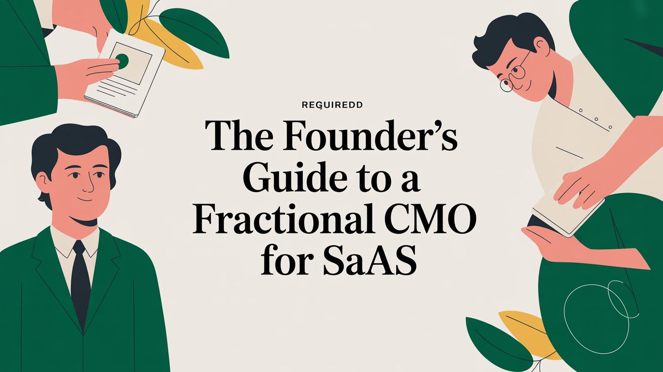 The Founder's Guide to a Fractional CMO for SaaS