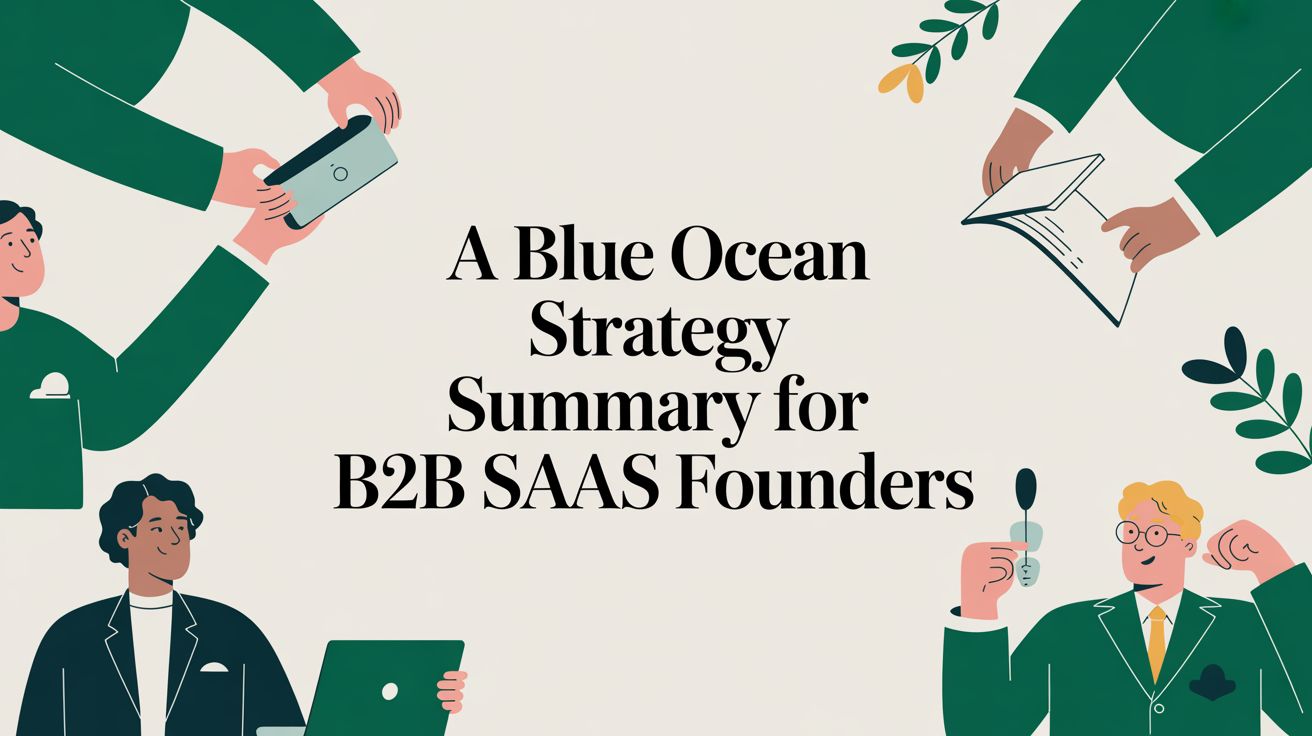A Blue Ocean Strategy Summary For B2B SaaS Founders