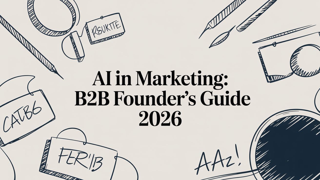 AI in Marketing: B2B Founder's Guide 2026