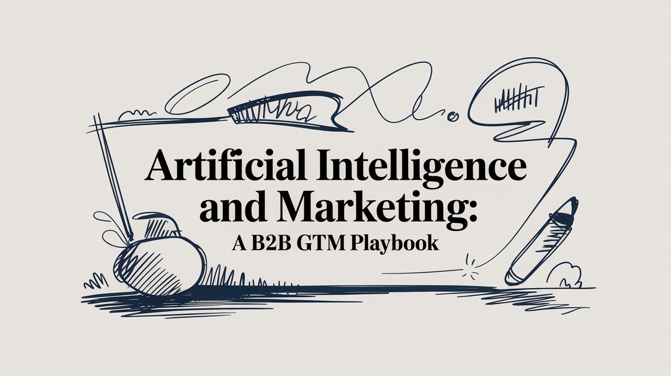 Artificial Intelligence and Marketing: A B2B GTM Playbook