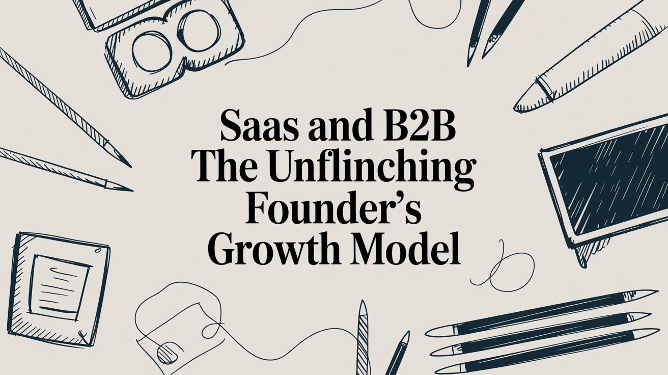 SaaS and B2B The Unflinching Founder's Growth Model