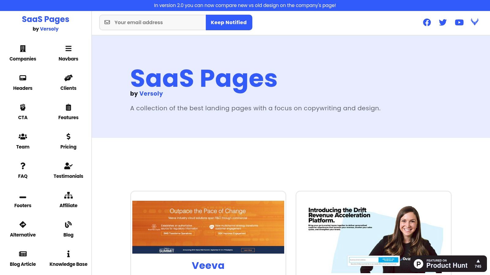 SaaS Pages