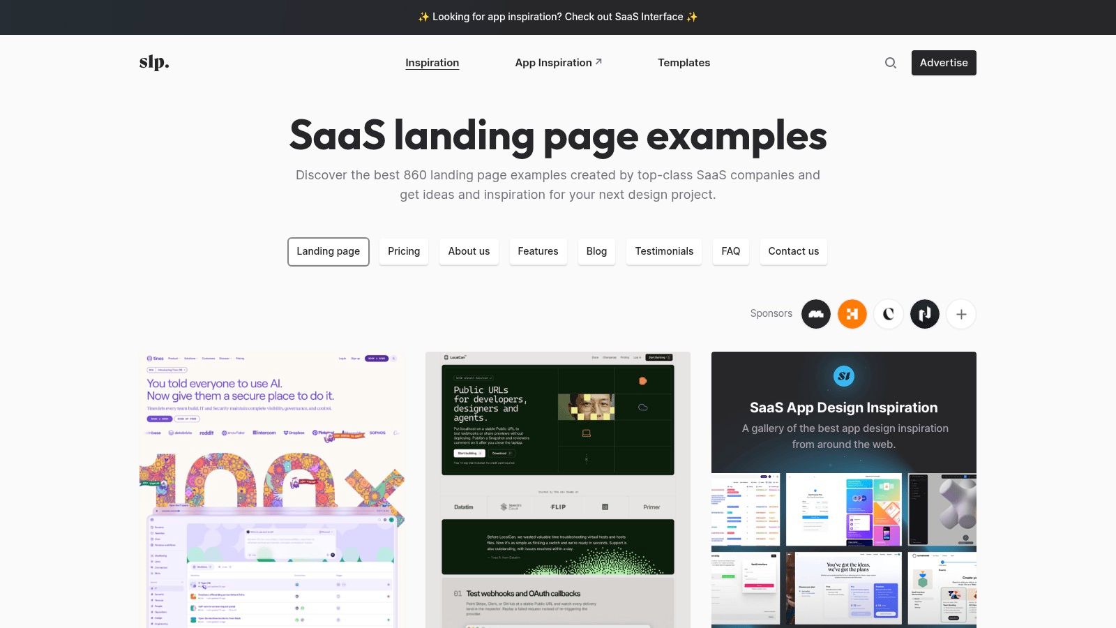 SaaS Landing Page