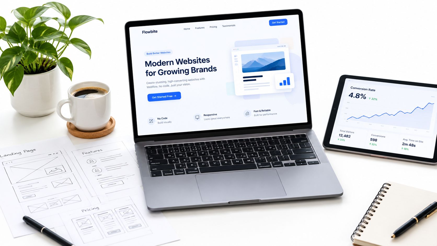 Webflow Landing Pages That Convert in 2026