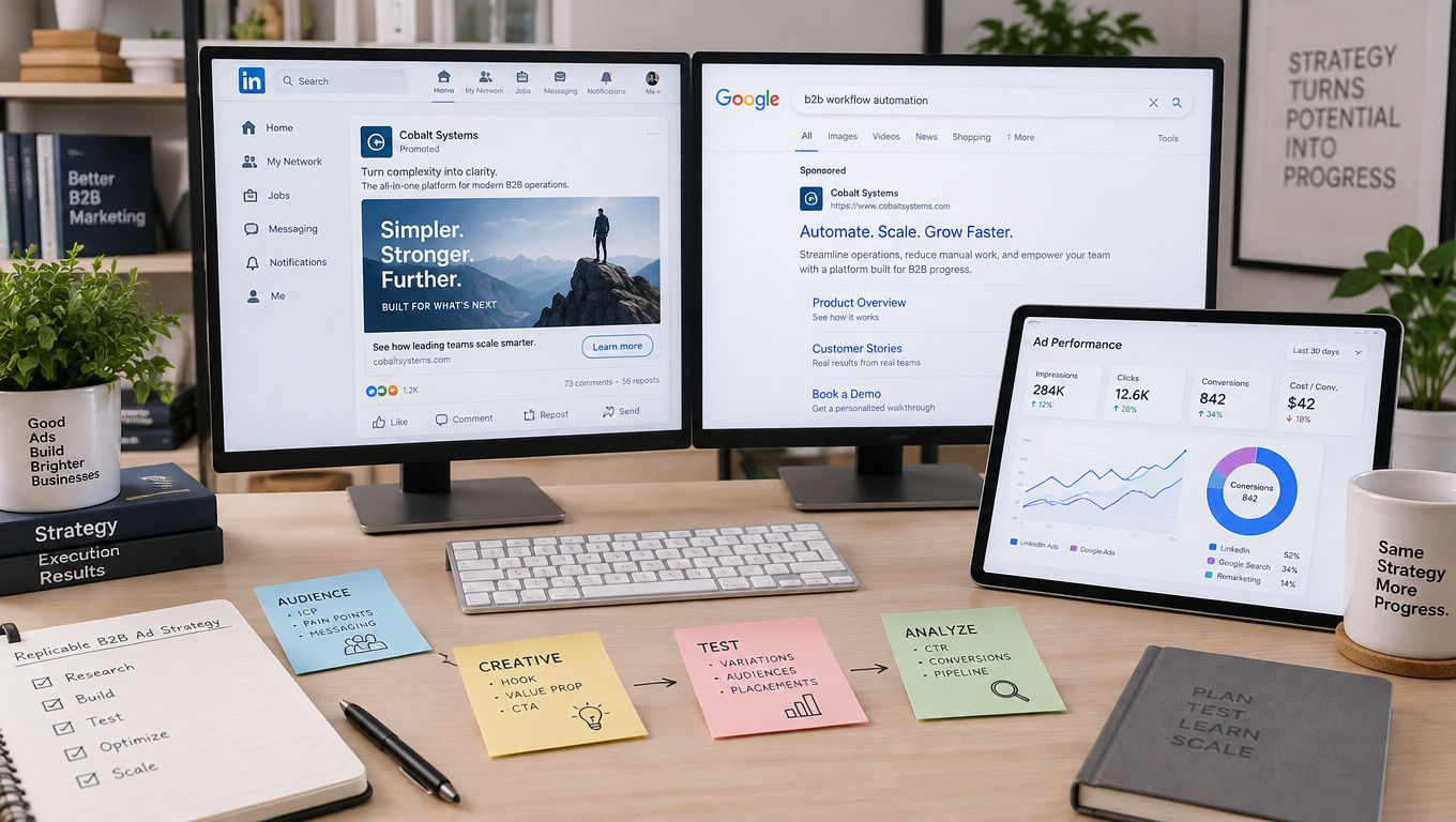 8 B2B Ads Examples: What Works Across LinkedIn and Google