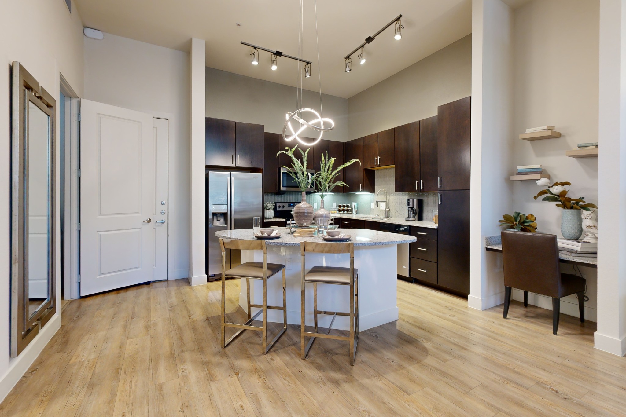 Eat In Kitchen in A14 Floor Plan at The Residences at La Cantera in San Antonio, Texas