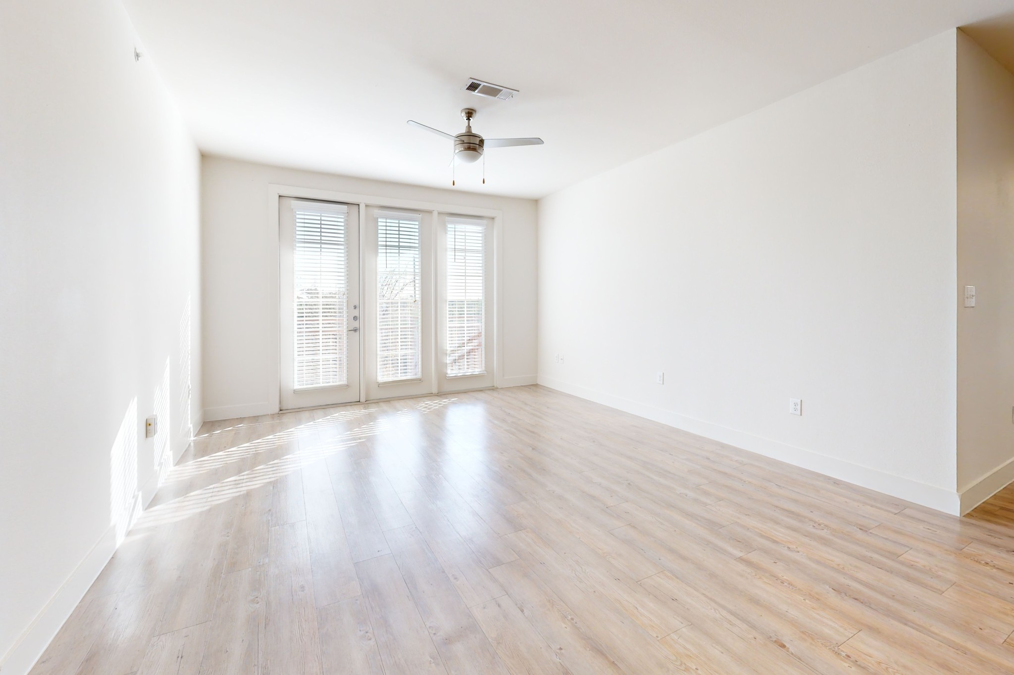 Living Room in C2 Floor Plan at The Residences at La Cantera in San Antonio, Texas
