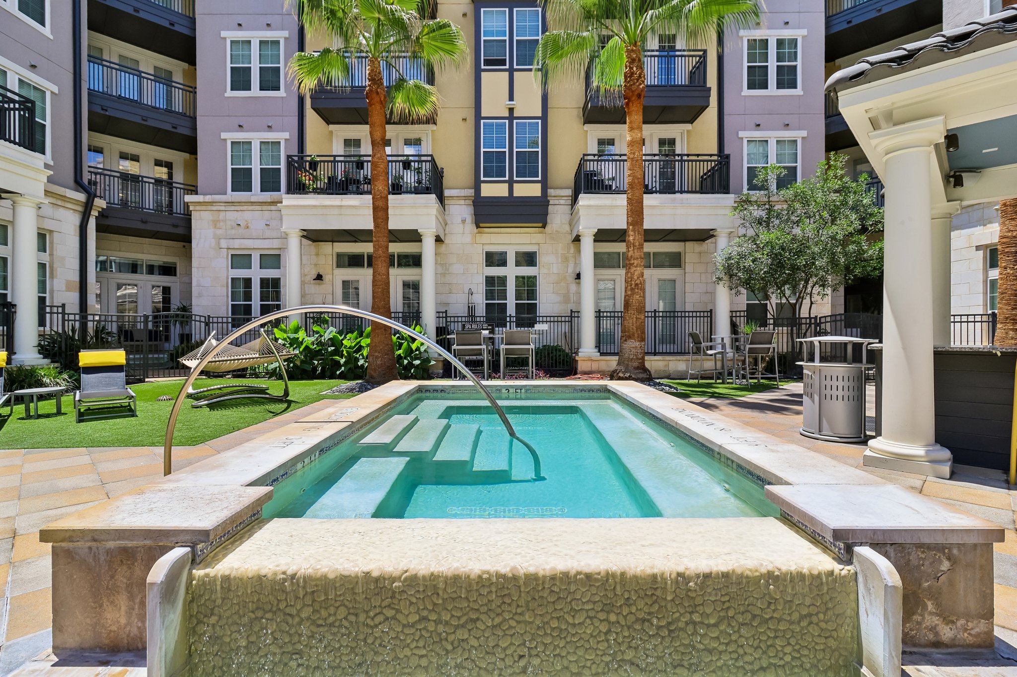 pool area