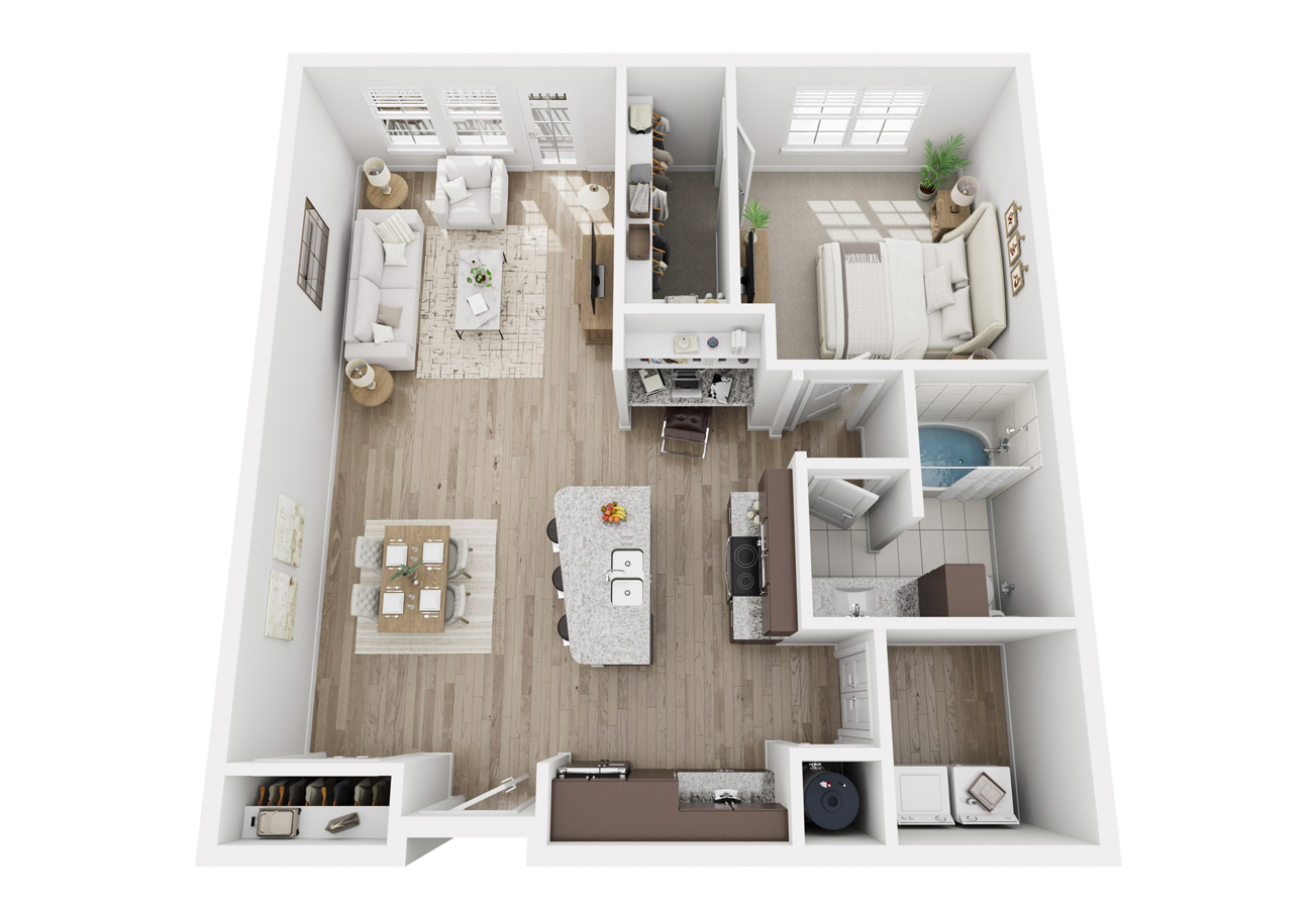 A3 floor plan layout