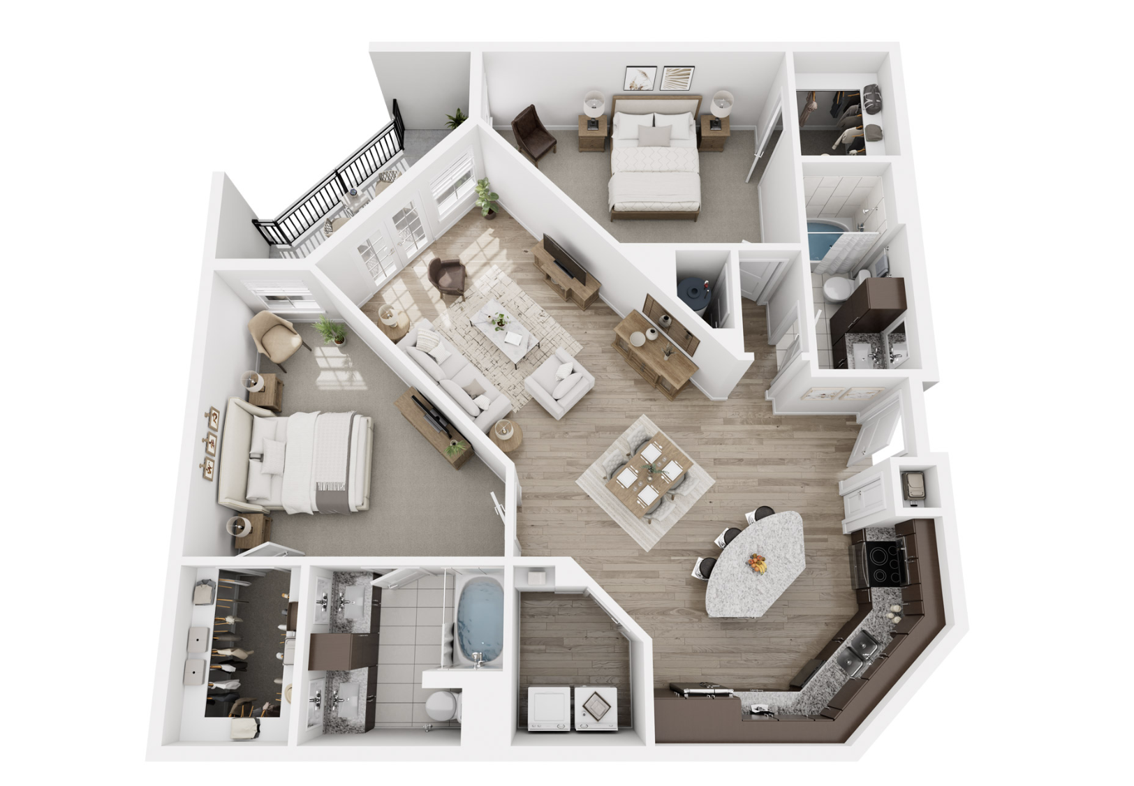 B3 layout