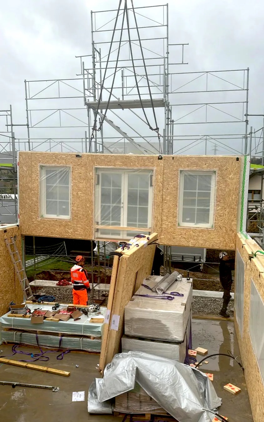 Elementbau Holzhaus ValleyHomes Schwedenhaus