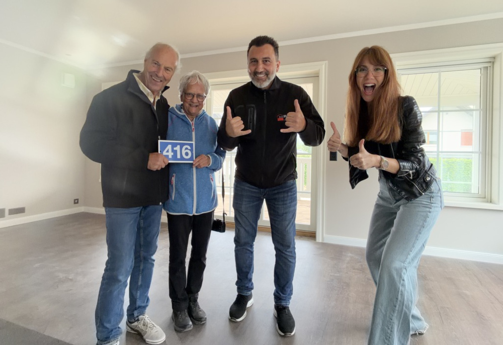 Glückliche Bauherren bei ValleyHomes
