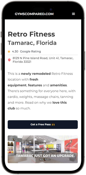Dashboard mockup