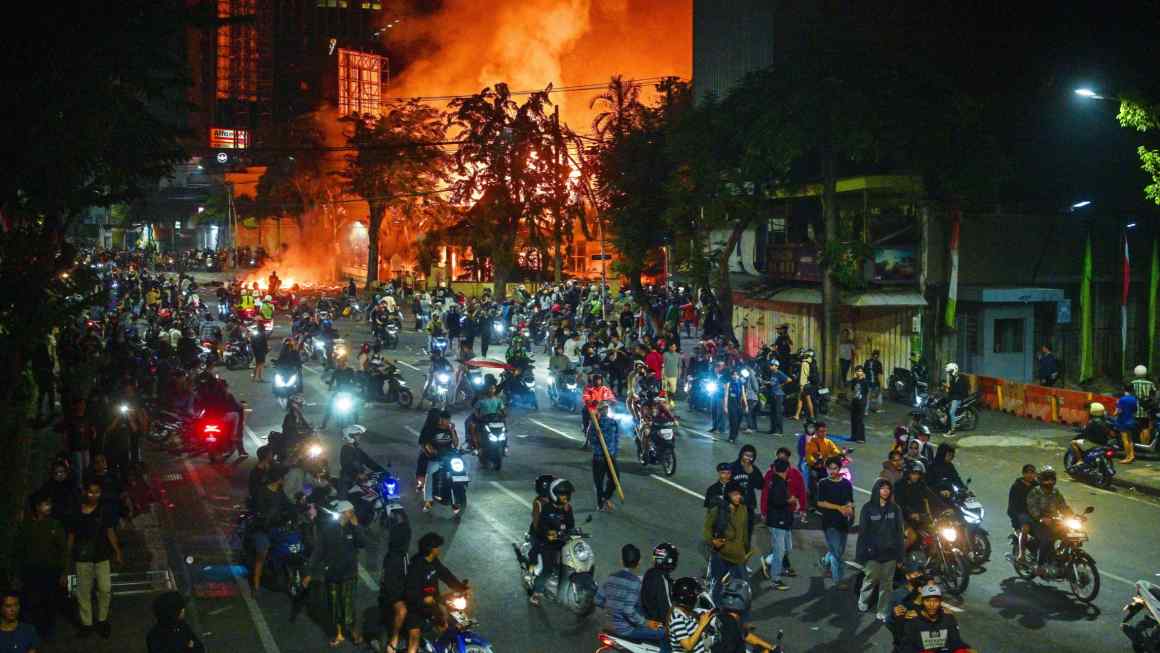 Indonesian finance minister’s home looted as unrest spreads