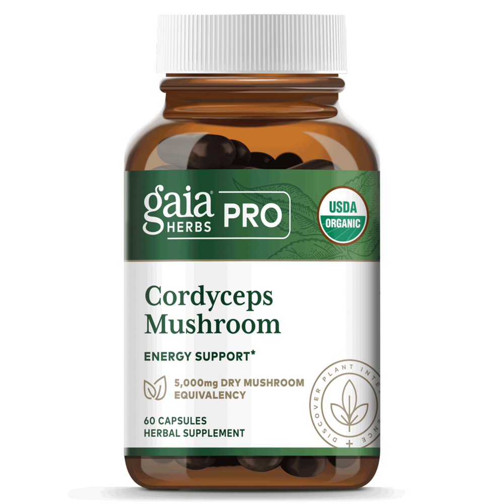 Gaia herbs cordyceps militaris supplement