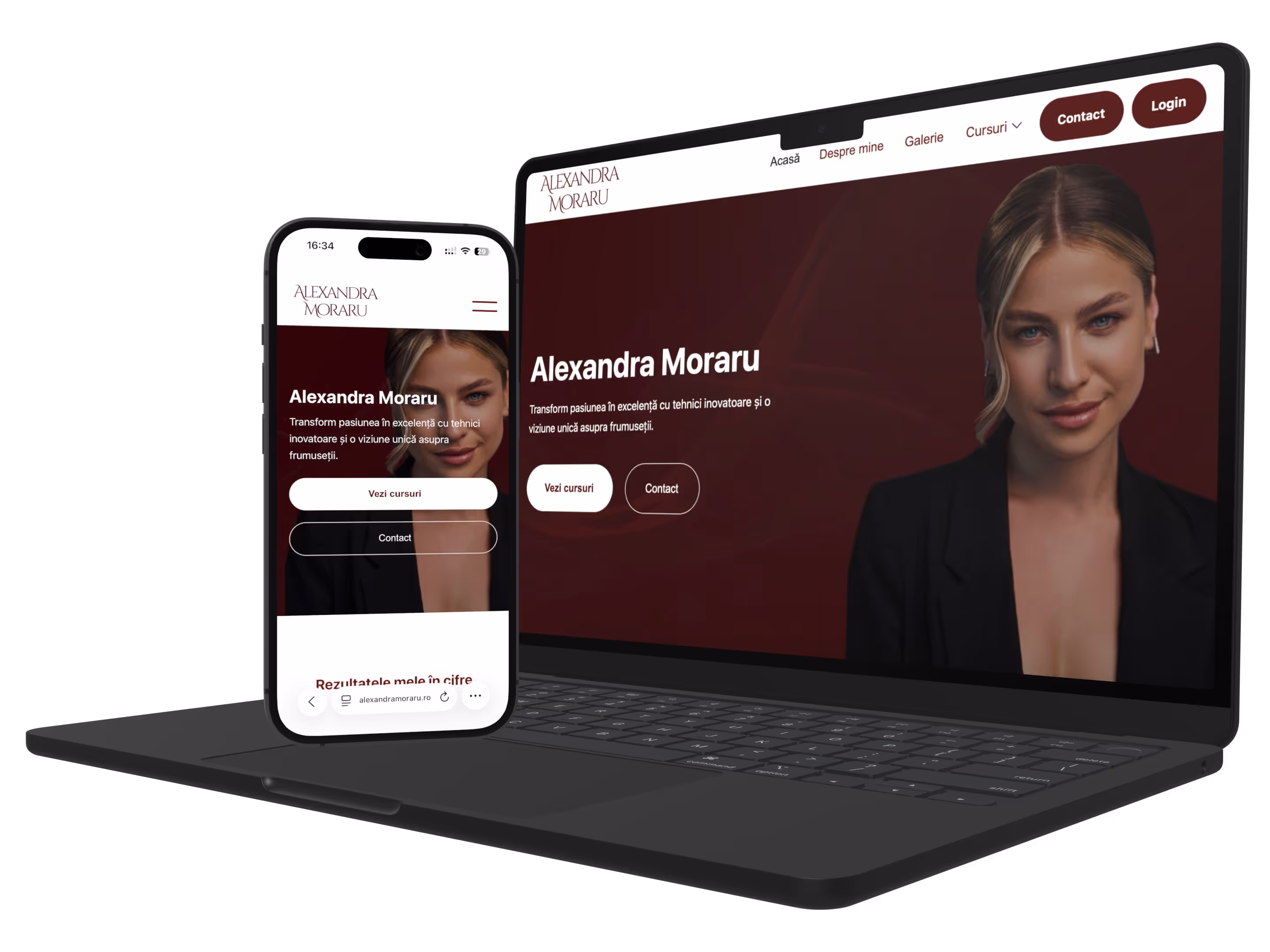 portofoliu web design