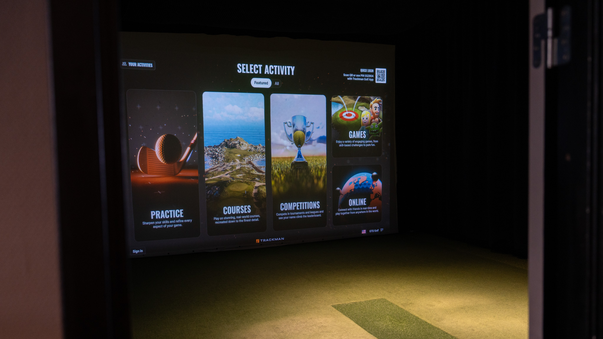 Coaching med TrackMan