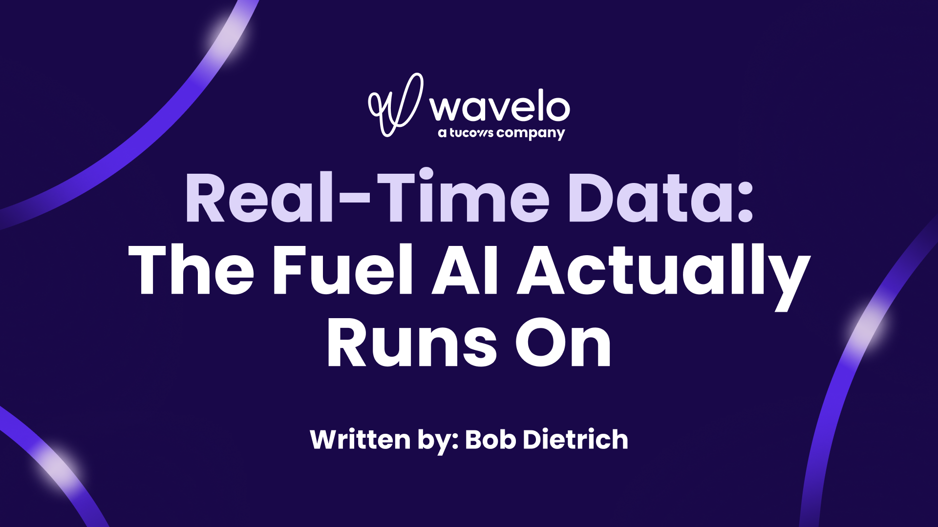 Real-Time Data: The Fuel AI Actually Runs On