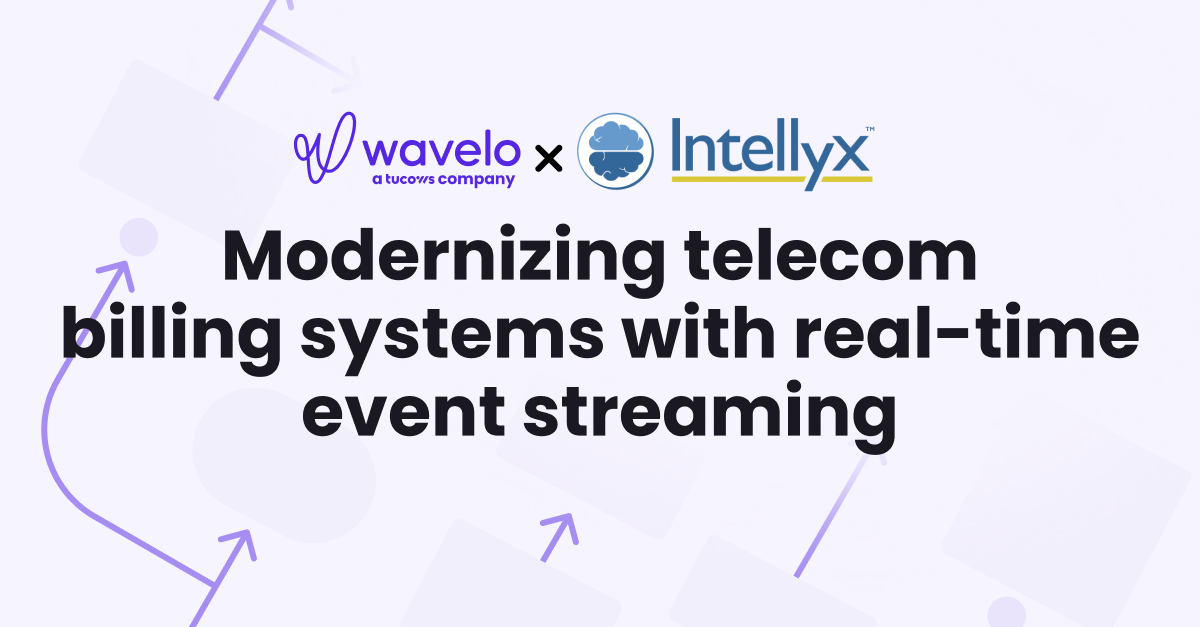 Modernizing telecom billing systems with real-time event streaming