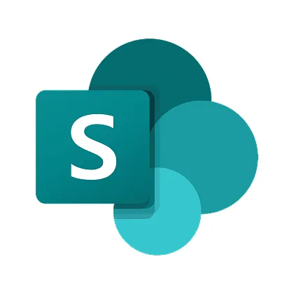 An icon of microsoft sharepoint