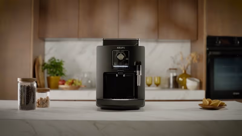 Vidéo produit publicitaire — poster café Harmony