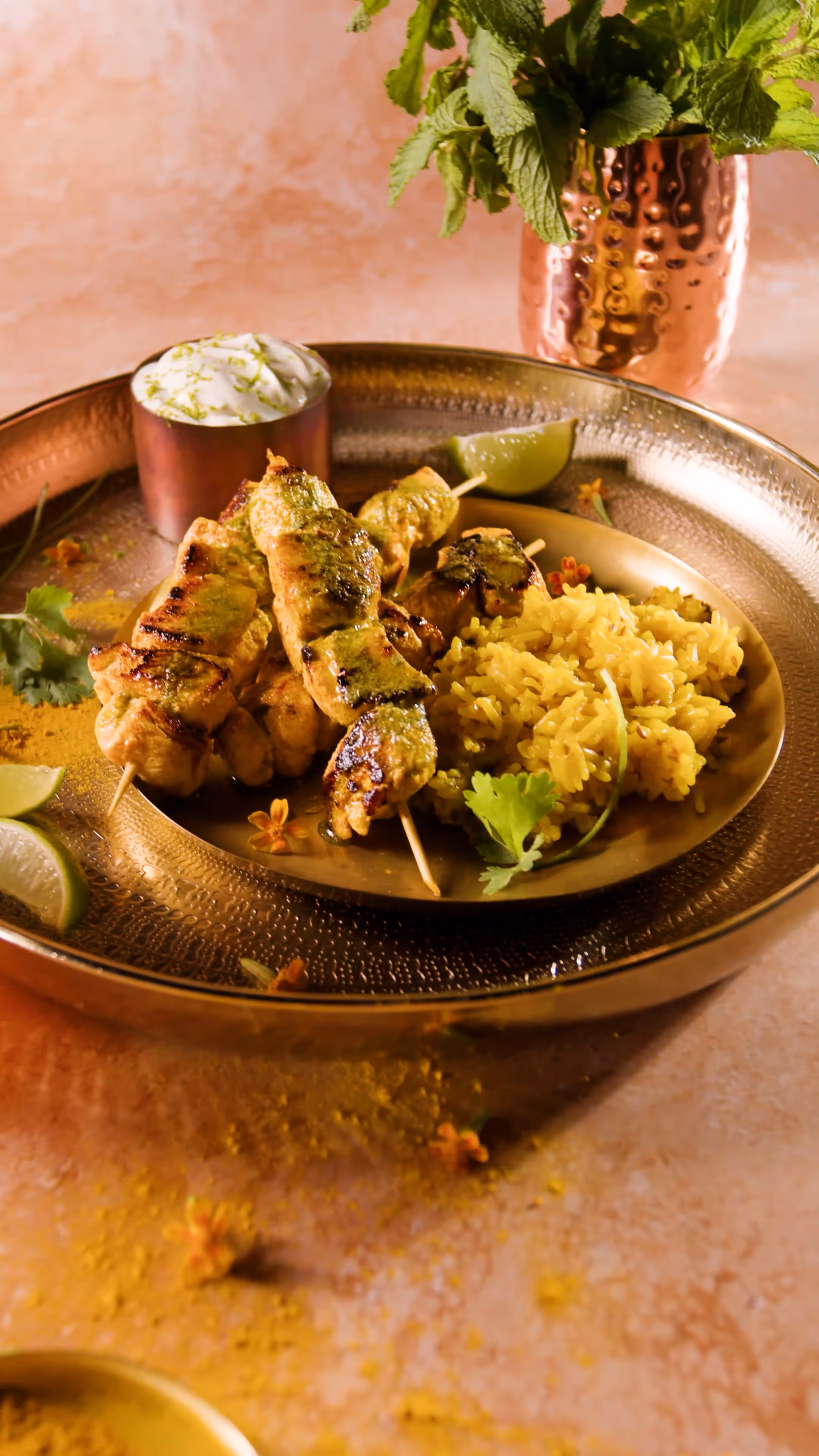 Brochettes Indiennes · Social Media