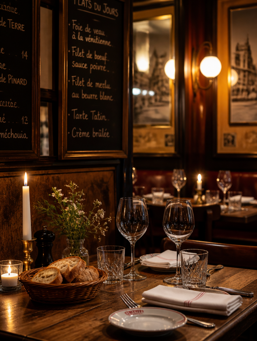 Ambiance — bistro parisien salle restaurant