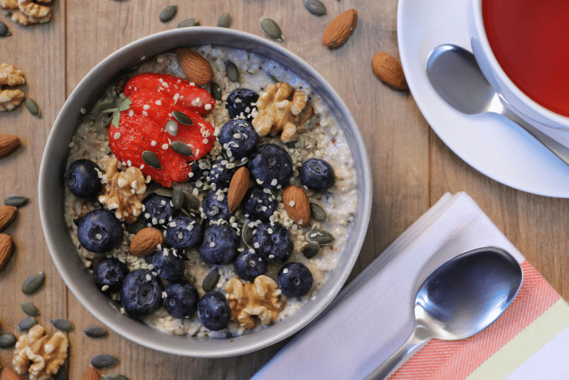 Petit déjeuner avoine