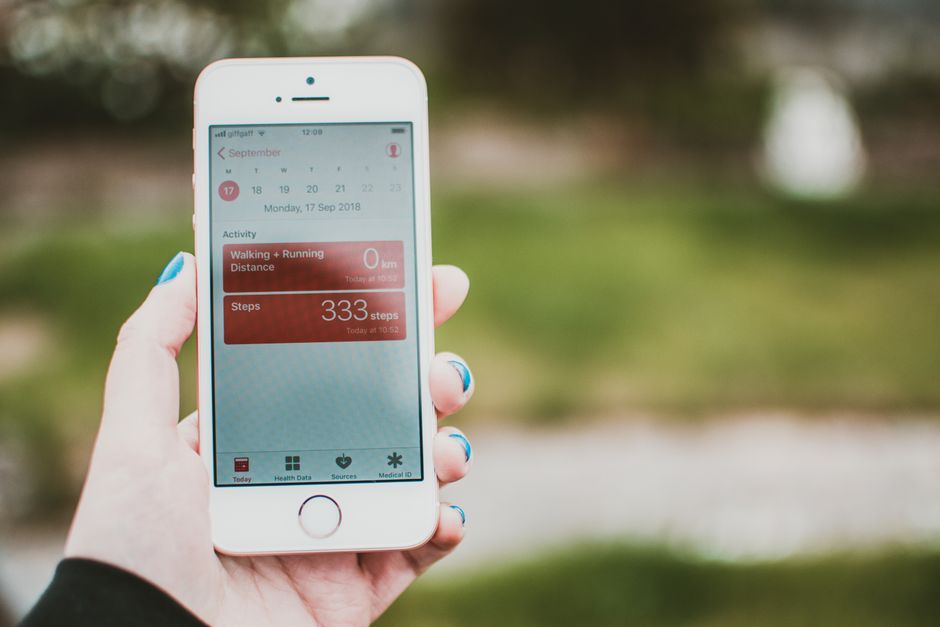 application itinéraire course à pied sur smartphone