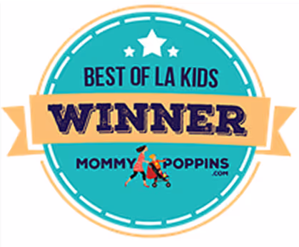 award badge: best of LA kids winner