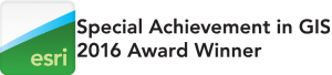 Esri Special Achievement in GIS 2016 Award Winner badge.