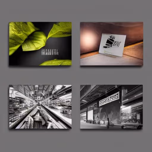 A grid of four rectangular images, two in color and two in black and white, displayed on a plain gray background.