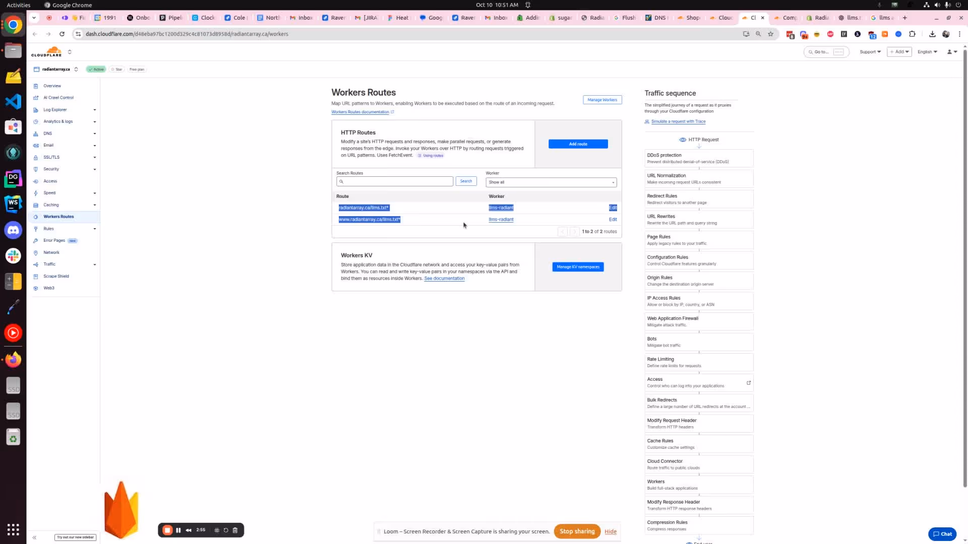 Web Worker Configuration