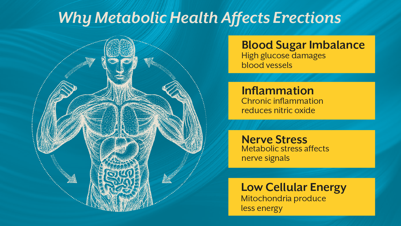 Why Metabolic Health Affects Erections