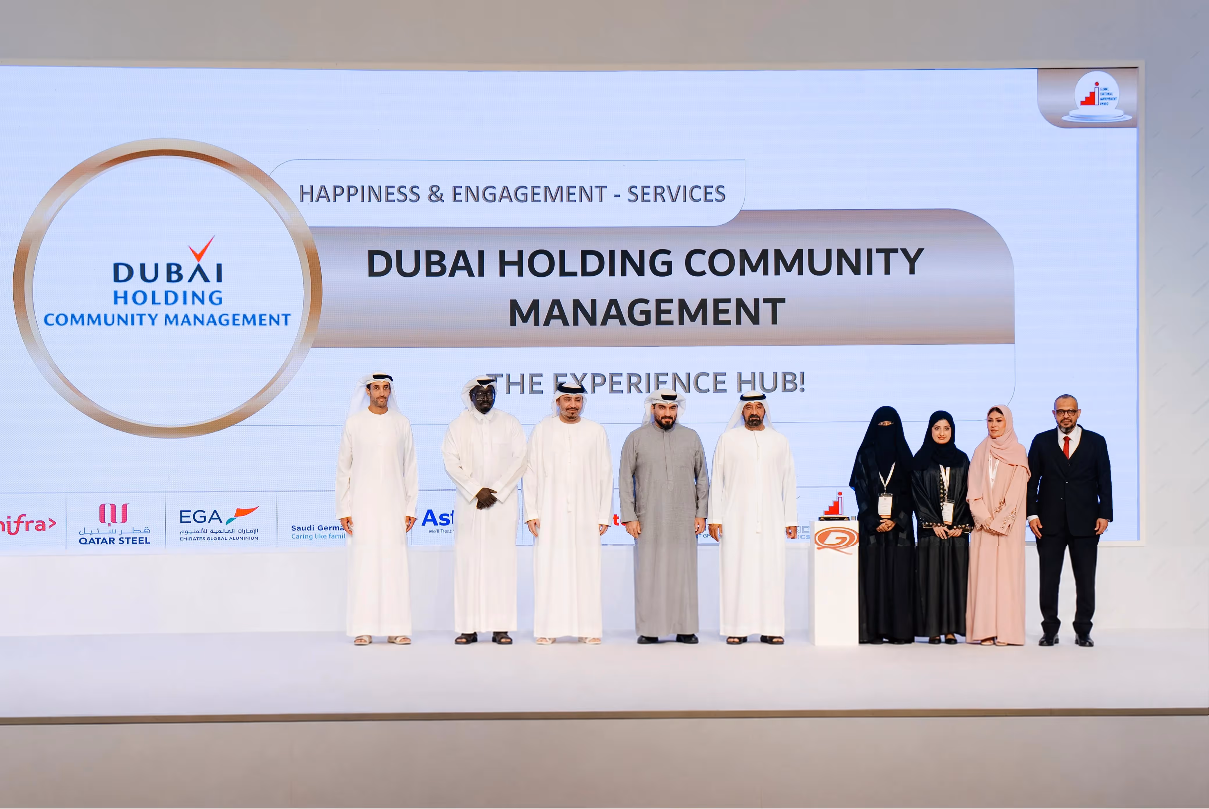 Dubai Holding Community Management Wins GCIA 2025 Award for Happiness & Engagement Services