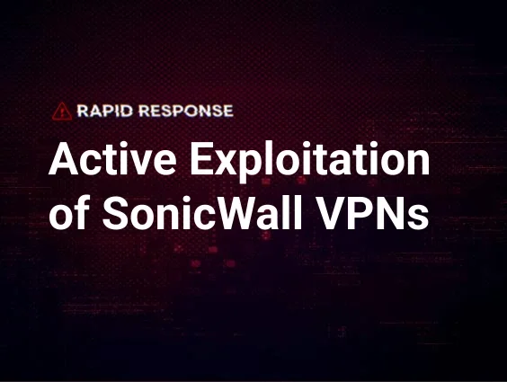 Exploitation active des VPN SonicWall