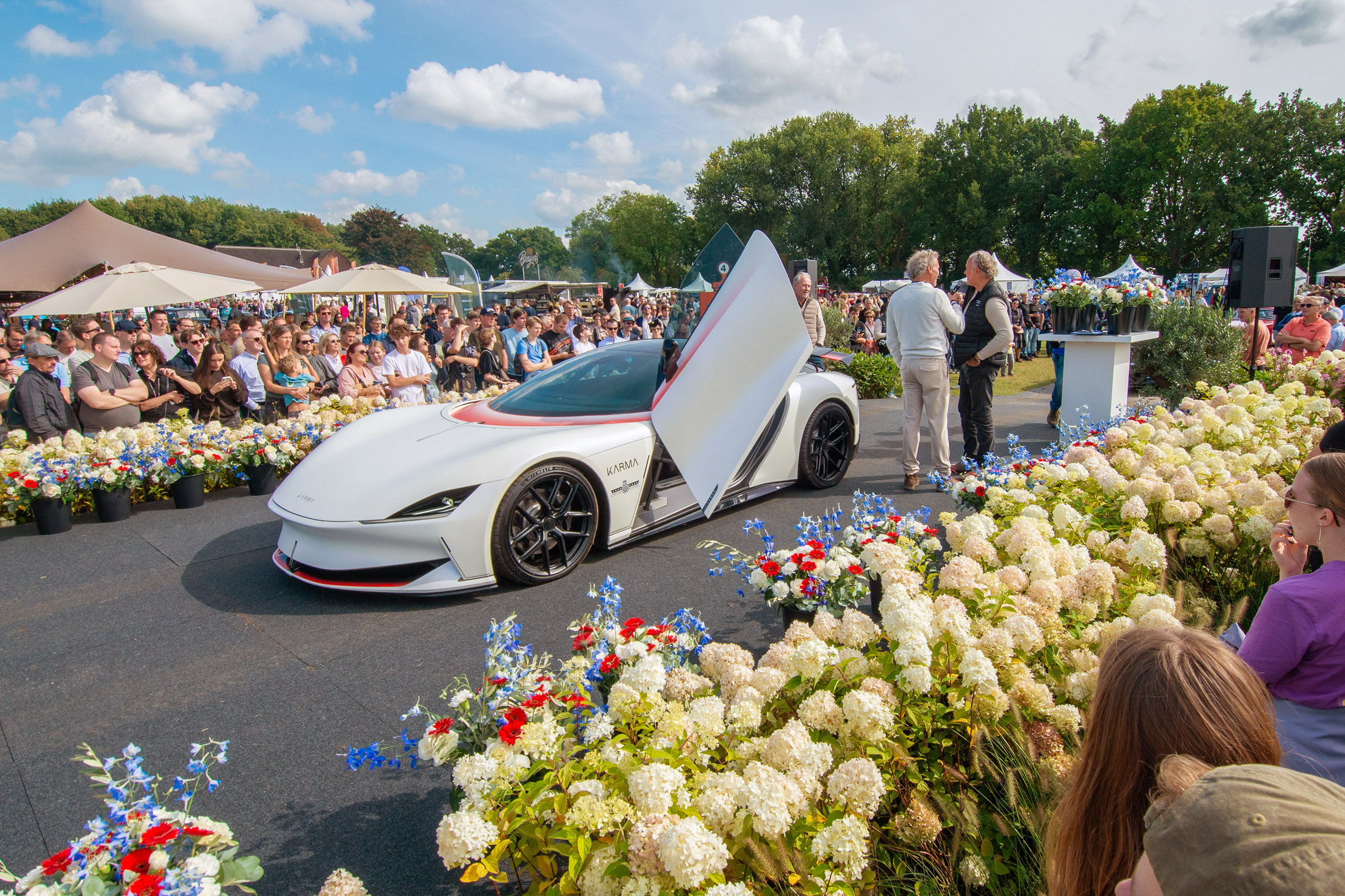 Supercar op de Car Catwalk bij Wheels Mariënwaerdt